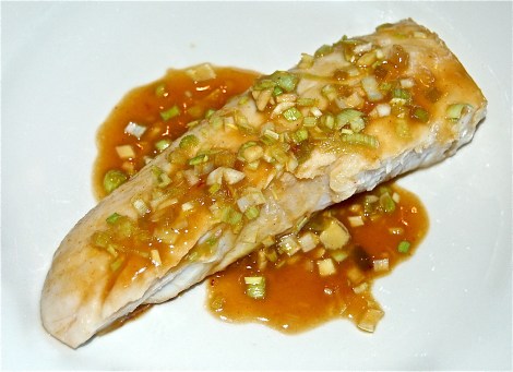 Red Snapper with Asian Sauce